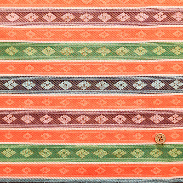 Gold Brocade (Kinran) - Diamond Border - nomura tailor
