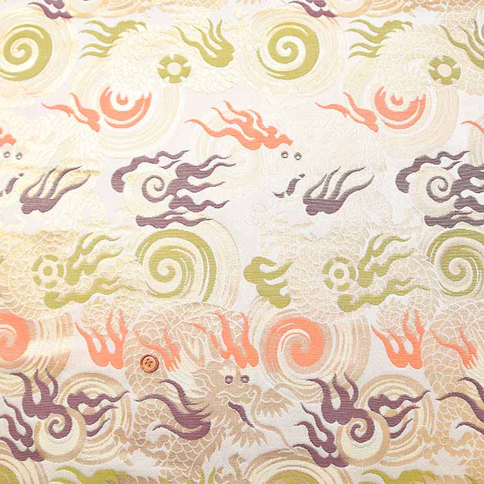 Gold Brocade (Kinran) - Dragon - nomura tailor