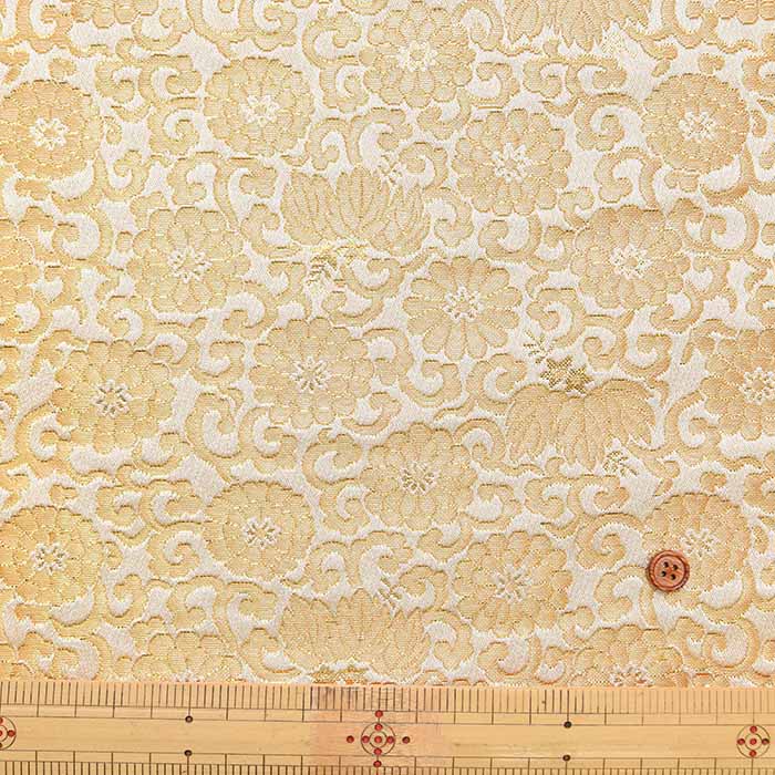 Gold Brocade - Chrysanthemum Design - nomura tailor