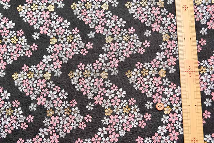Gold Brocade - Flower Raft - nomura tailor