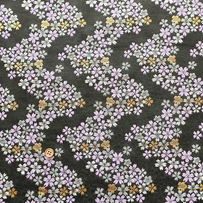 Gold Brocade (Kinran) - Flower Raft - nomura tailor