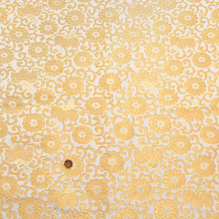 gold brocade chrysanthemum and arabesque - nomura tailor