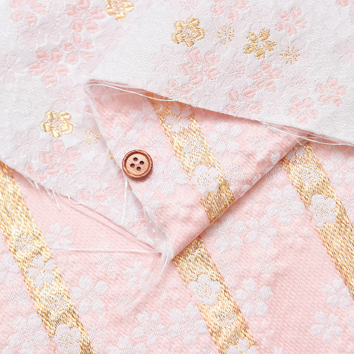 Gold Brocade - Flower Raft - nomura tailor