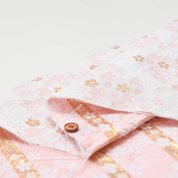 Gold Brocade - Flower Raft - nomura tailor
