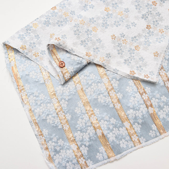 Gold Brocade - Flower Raft - nomura tailor