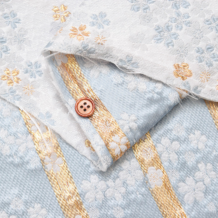 Gold Brocade - Flower Raft - nomura tailor