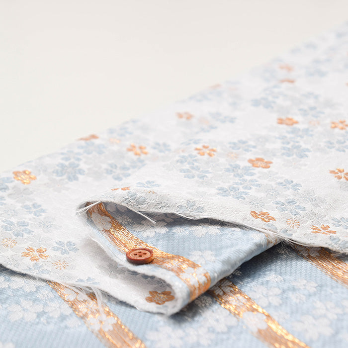 Gold Brocade - Flower Raft - nomura tailor
