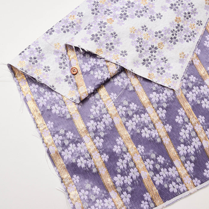 Gold Brocade - Flower Raft - nomura tailor