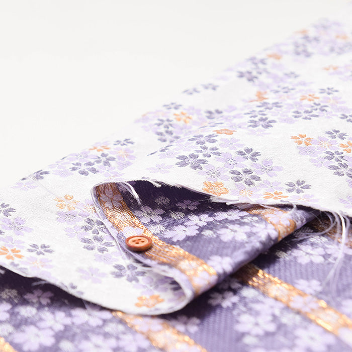 Gold Brocade - Flower Raft - nomura tailor