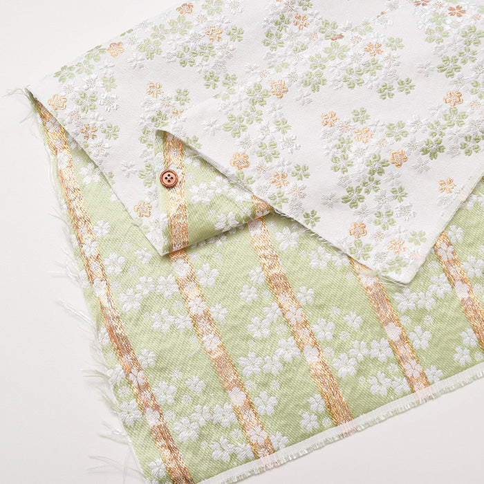 Gold Brocade - Flower Raft - nomura tailor