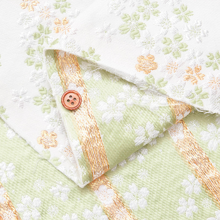 Gold Brocade - Flower Raft - nomura tailor