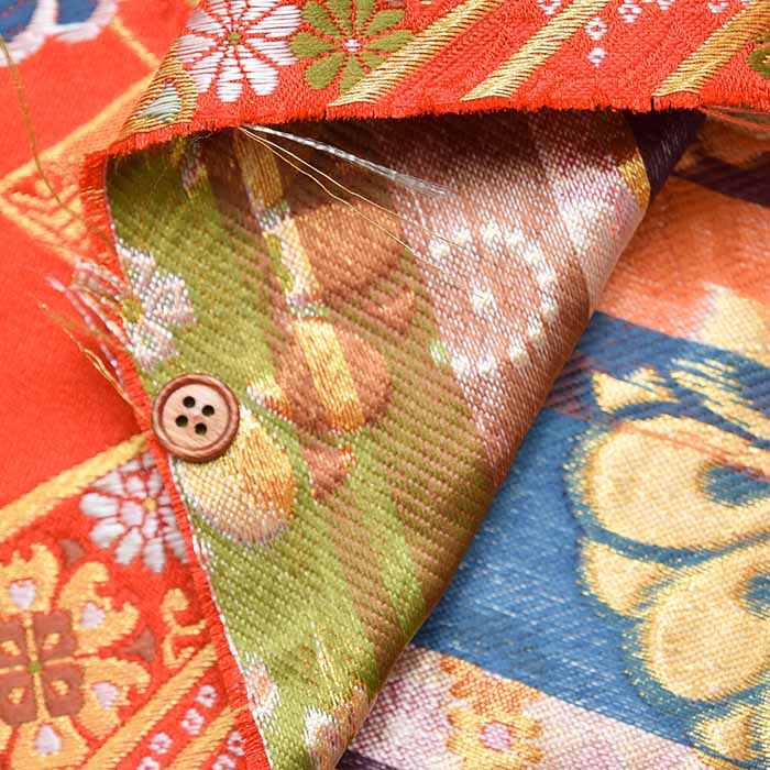 Gold Brocade - Knotted Flower - nomura tailor