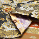 Gold Brocade - Crane and Pine - nomura tailor
