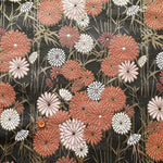 Gold Brocade (Kinran) - Bamboo and Chrysanthemums - nomura tailor