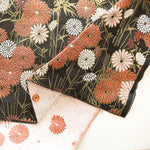 Gold Brocade (Kinran) - Bamboo and Chrysanthemums - nomura tailor