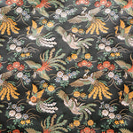 Gold Brocade (Kinran) - Phoenix and Flowers - nomura tailor