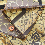 Gold Brocade (Kinran) - Phoenix and Tortoiseshell - nomura tailor