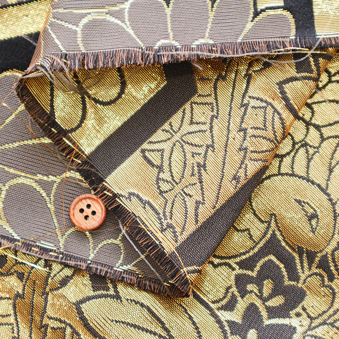 Gold Brocade (Kinran) - Phoenix and Tortoiseshell - nomura tailor