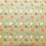 Gold Brocade (Kinran)  - Karakusa flower(Arabesque) - nomura tailor