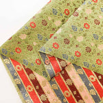 Gold Brocade (Kinran)  - Karakusa flower(Arabesque) - nomura tailor