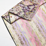 Gold Brocade - Tortoise Shell and Flower - nomura tailor