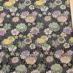 gold brocade chrysanthemum pattern - nomura tailor