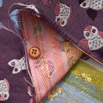 Gold Brocade - Owl - nomura tailor