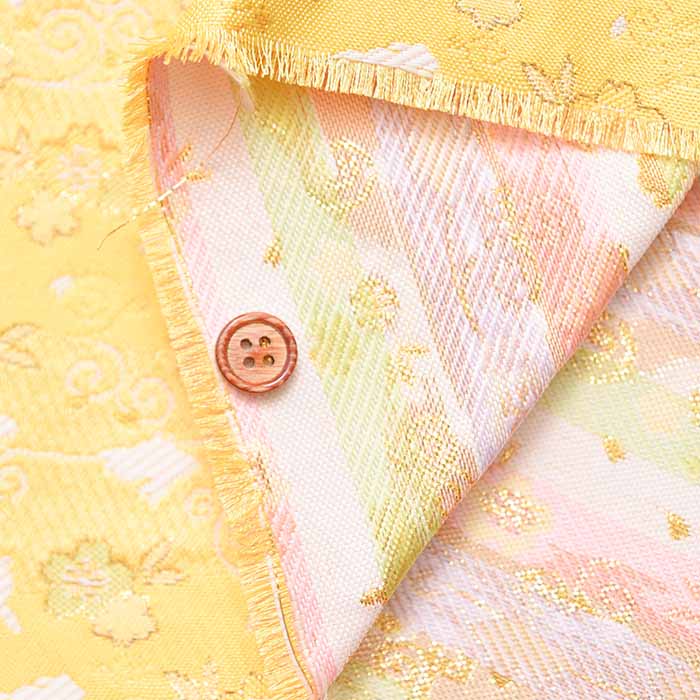 Gold Brocade - Small Cherry Blossom - nomura tailor