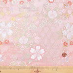 Gold Brocade Cherry Blossom - nomura tailor