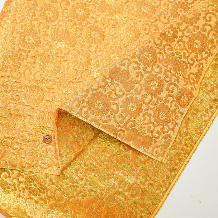 Gold Brocade (Kinran) - Small Chrysanthemum - nomura tailor