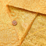 Gold Brocade (Kinran) - Small Chrysanthemum - nomura tailor
