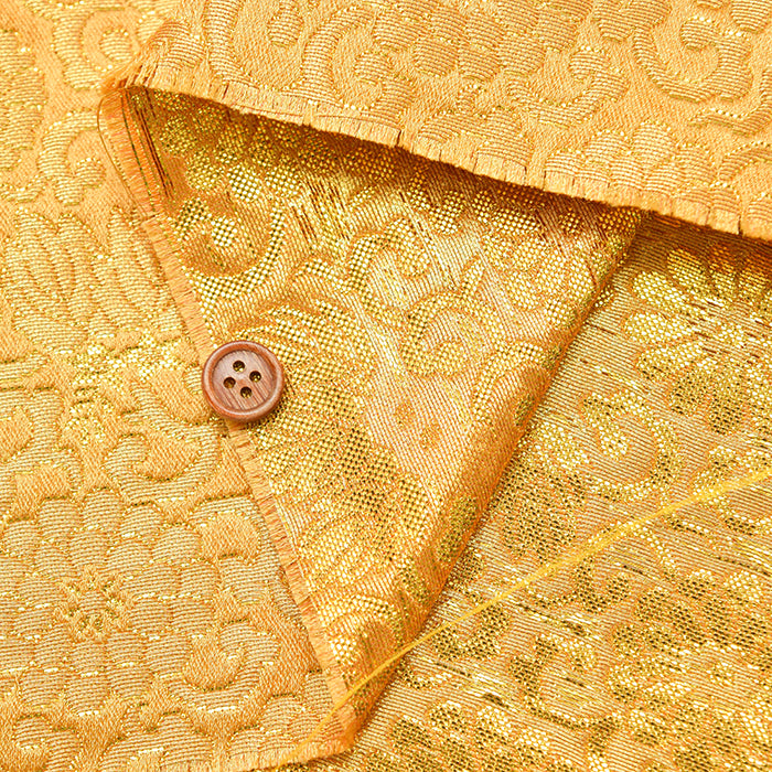 Gold Brocade (Kinran) - Small Chrysanthemum - nomura tailor