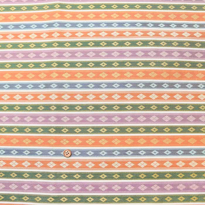 Gold Brocade - Diamond Border - nomura tailor