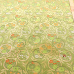 Gold Brocade (Kinran) - Circle and Chrysanthemum - nomura tailor