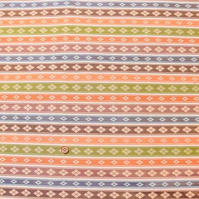 Gold Brocade - Diamond Border - nomura tailor