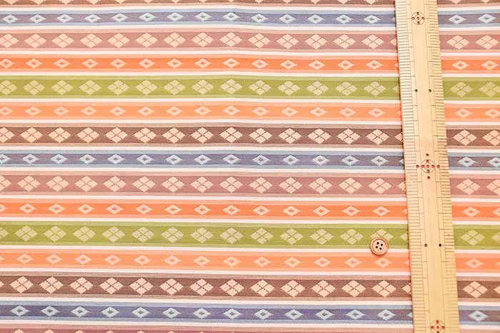 Gold Brocade - Diamond Border - nomura tailor