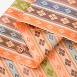 Gold Brocade - Diamond Border - nomura tailor