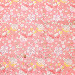 Gold Brocade Spring Flowers - nomura tailor