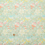 Gold Brocade (Kinran) - Spring flowers - nomura tailor