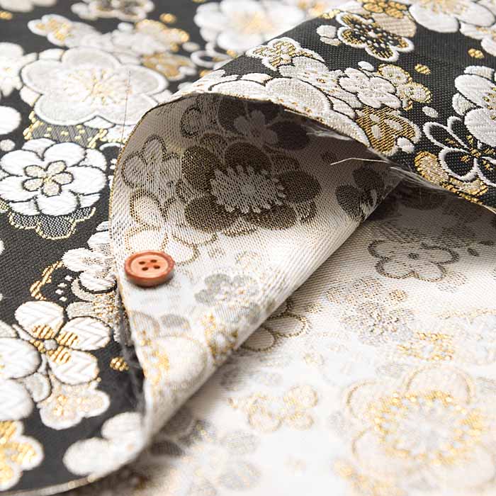 Gold Brocade - Plum Modern - nomura tailor