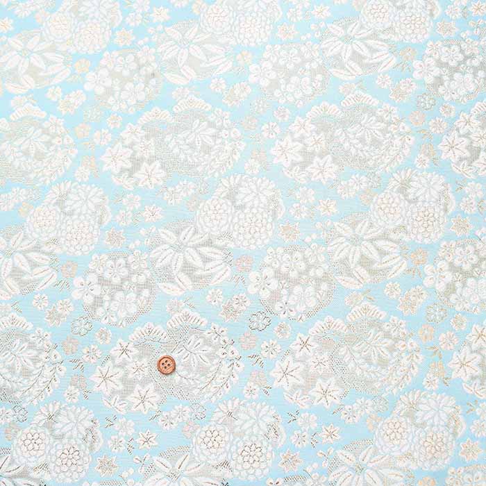 Gold Brocade - Peony - nomura tailor