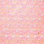 Gold Brocade (Kinran) - Turtle Shell Pattern and flowers - nomura tailor