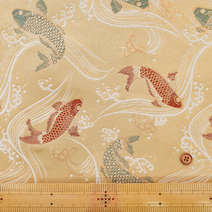 Gold Brocade - Carp - nomura tailor