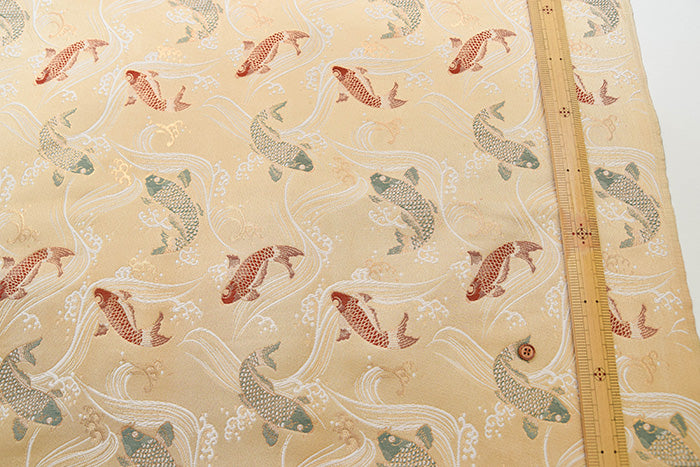 Gold Brocade - Carp - nomura tailor