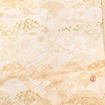 Gold Brocade - Sea Waves - nomura tailor