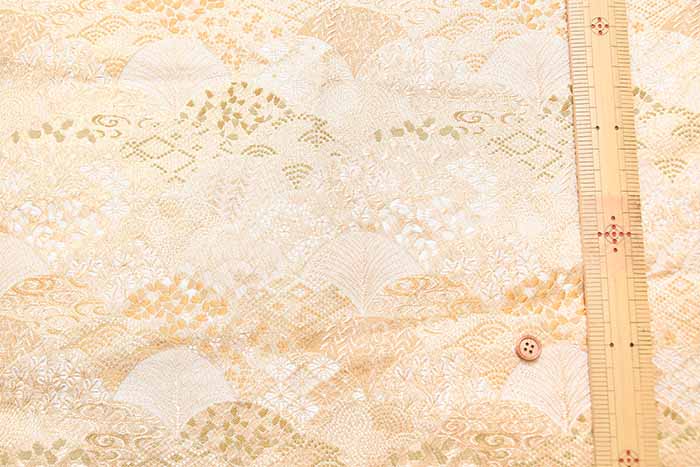 Gold Brocade - Sea Waves - nomura tailor