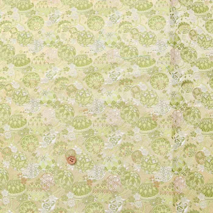 Gold Brocade Temari - nomura tailor