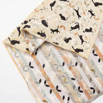 Gold Brocade Cloisonne Cat - nomura tailor