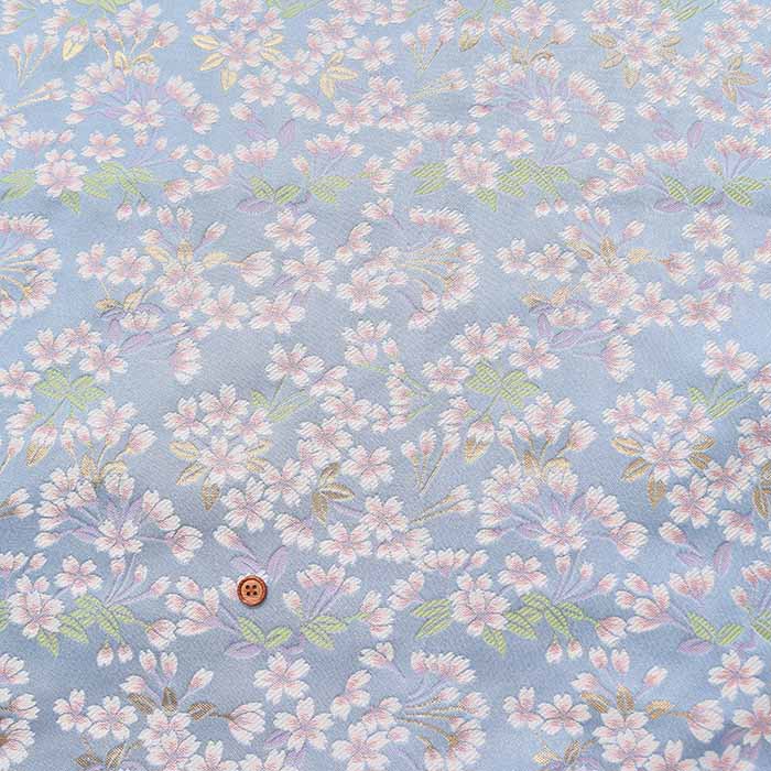 Gold Brocade - Cherry Blossom Large Flower - nomura tailor
