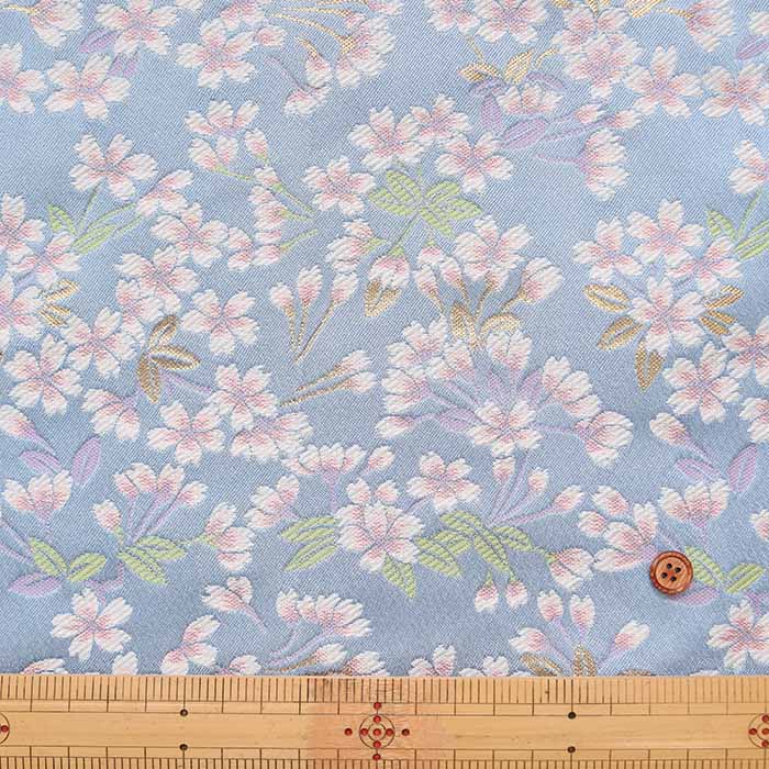 Gold Brocade - Cherry Blossom Large Flower - nomura tailor